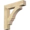 Ekena Millwork Balboa Block Rough Sawn Bracket, Douglas Fir, 6"W x 34"D x 34"H BKT06X34X34BOA05RDF - alternate 1